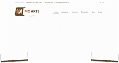 Desktop Screenshot of moarte.com.br