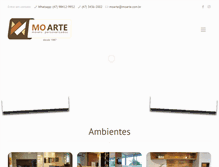Tablet Screenshot of moarte.com.br